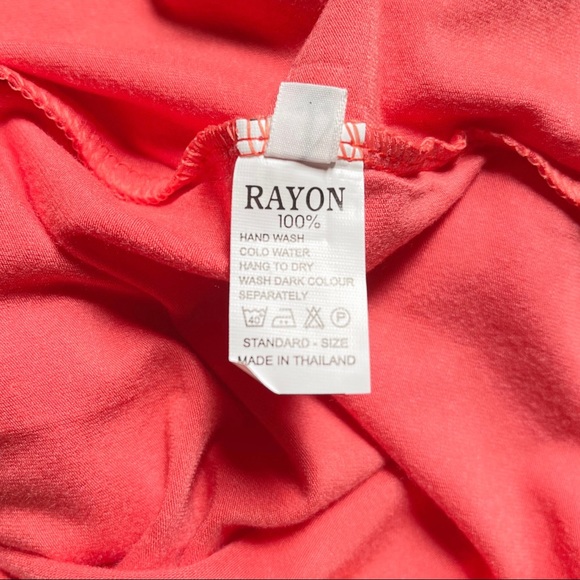 NEW Culture Phit Nalah Off The Shoulder Coral Dress - Picture 9 of 10